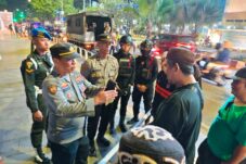 Jaga Kondusivitas Jelang Aksi Massa, Satbrimob Polda Kaltim Gelar Patroli Skala Besar di Samarinda