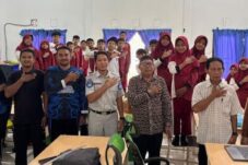 Tanamkan Budaya Tertib Sejak Dini, Jasa Raharja Gelar PPKL di SDN 005 Teluk Pandan