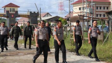 Kapolda Kaltim Tinjau Progres Pembangunan Sarpras di KM 13 Balikpapan