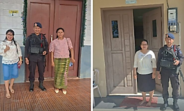 Kawal Ibadah Minggu Paskah di Tanah Grogot, Brimob Paser Pastikan Keamanan Gereja Kondusif