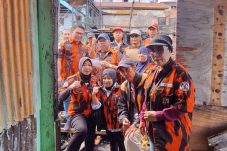 Solidaritas Kader, Pemuda Pancasila Balikpapan Bantu Korban Kebakaran di Karang Jati