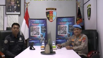 Bid Humas Polda Kaltim Gelar Podcast Bersama Kabid Propam, Sosialisasikan QR Code Yanduan Propam Polri
