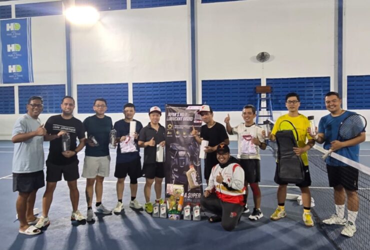 AHT Juara Friendly Tennis Match Lawan RTC, Ajang Silaturahmi dan Asah Skill Pemain