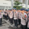Perketat Keamanan, Personel Brimob Kaltim Kawal Laga Borneo FC vs Persita di Stadion Segiri