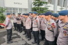 Perketat Keamanan, Personel Brimob Kaltim Kawal Laga Borneo FC vs Persita di Stadion Segiri