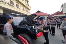 Satbrimob Polda Kaltim Siaga Penuh, Pastikan Peringatan May Day 2026 Berjalan Kondusif
