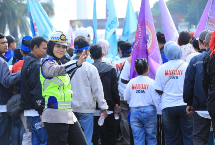 Polri Apresiasi Massa Buruh Sampaikan Aspirasi Tertib pada Peringatan May Day
