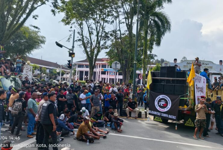 PMII Balikpapan Turun ke Jalan, Soroti Kelangkaan Solar dan Dugaan Penimbunan
