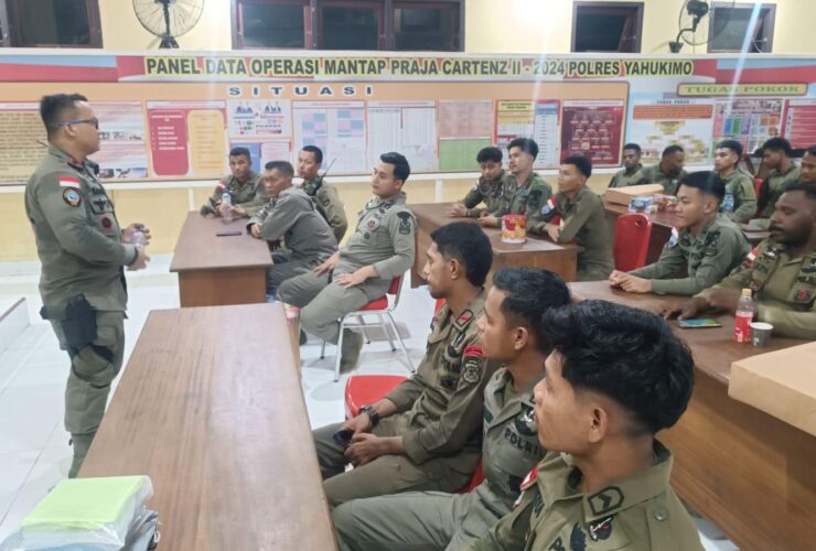 Ops Damai Cartenz Tingkatkan Kesiapan Personel Lewat Pendampingan Psikologi dan Kesehatan di Yahukimo