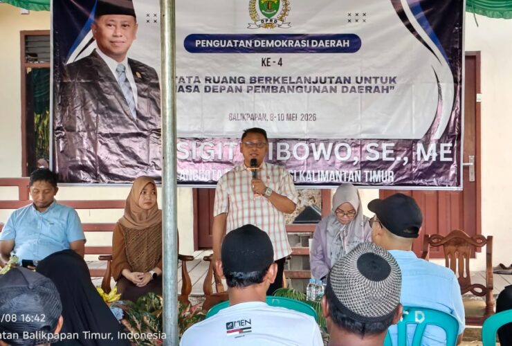DPRD Kaltim Sosialisasikan Tata Ruang Berkelanjutan di Teritip, Warga Soroti Infrastruktur dan Kawasan Pesisir