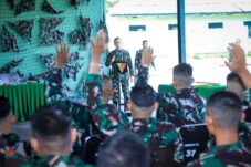 Pangdam VI/Mulawarman Bakar Semangat Prajurit Kikav 13/MTC: “Jadikan Latihan Sebagai Kesejahteraan!”
