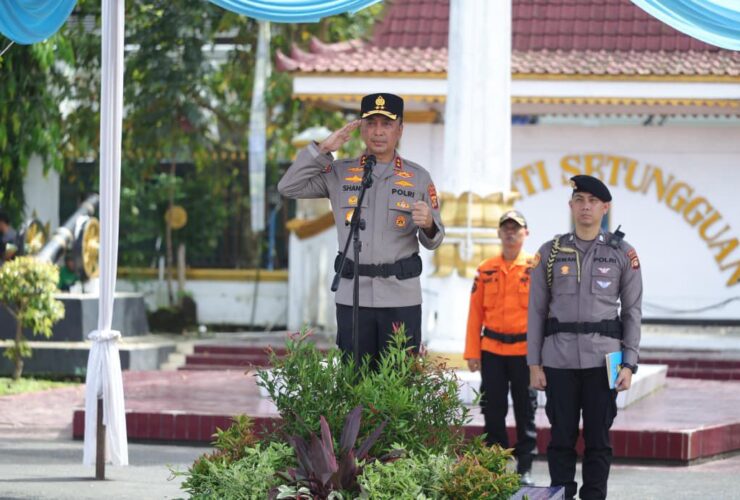 Pimpin Apel Sabuk Kamtibmas dan Siaga Karhutla, Kapolda Sumsel Tekankan Penggunaan Teknologi dan Pendekatan Solutif