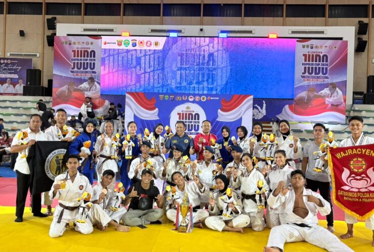 Empat Personel Brimob Kaltim Borong Medali di Kapolri Cup 2026