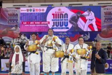 Polwan Brimob Polda Kaltim Raih Predikat Pejudo Terbaik Putri Kategori Polri
