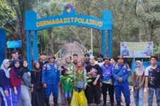 Dit Polairud Polda Kaltim Terima Kunjungan Edukasi Mangrove dari Siswa SMAN 8 Balikpapan