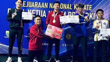 Prajurit Yonif TP 826/BTB Raih Medali Perak pada Kejurnas Karate Piala Ketua Umum PB FORKI 2026