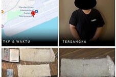 WNA Malaysia Selundupkan 1 Kilogram Sabu ke Balikpapan, Disembunyikan dalam Korset