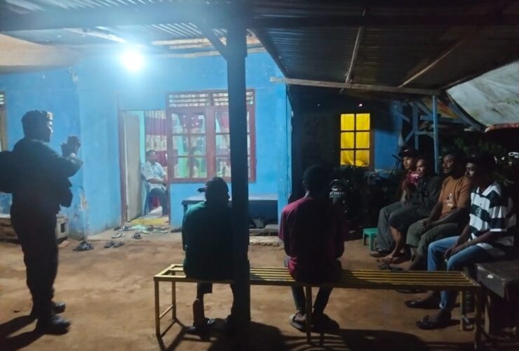 Gegana Brimob Polda Kaltim Intensifkan Patroli Malam di Jalur Rawan Begal Balikpapan