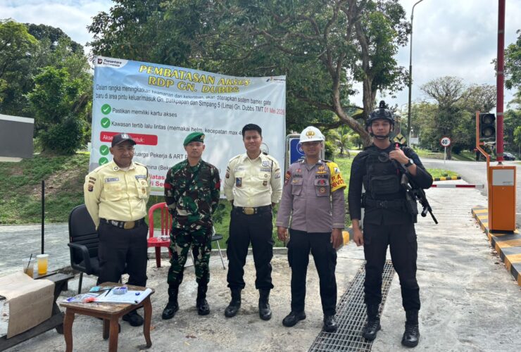 Gegana Satbrimob Polda Kaltim Intensifkan Patroli Kamtibmas di Perumahan Pertamina Balikpapan