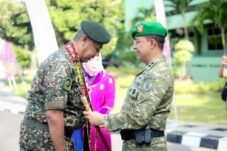 Perkuat Kerja Sama Militer Serumpun, Kodam VI/Mlw Sambut Kunjungan Panglima 5 Divisyen Tentera Darat Malaysia