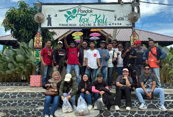 Gathering Fishing Tournament PT Jumbo Power Internasional Balikpapan Pererat Silaturahmi dan Tingkatkan Kekompakan Karyawan