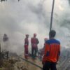 Respons Cepat Brimob Kaltim Padamkan Kebakaran di Samping SPBU Gunung Lipan Samarinda