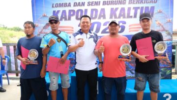 Semarakkan HUT Bhayangkara ke-80 bersama Masyarakat, Polda Kaltim Gelar Lomba Seni Kicau Burung Kapolda Kaltim Cup 2026