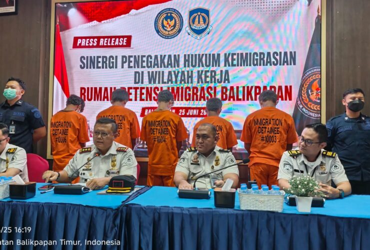 Masuk Lewat Jalur Perbatasan, Lima Warga Filipina Berakhir di Rumah Detensi Imigrasi Balikpapan