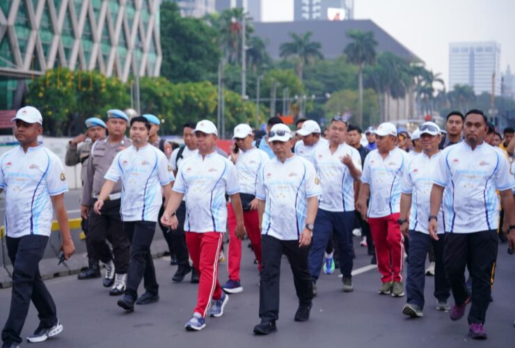 Gelar Pekan Olahraga, Kapolri: Upaya Terus Bersama Masyarakat Jelang Hari Bhayangkara ke-80