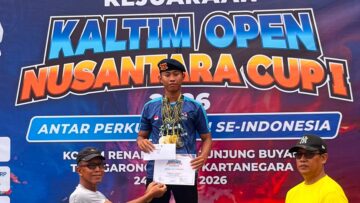 Bripda Ardhika Sapu 7 Emas di Nusantara Cup 2026, Brimob Polda Kaltim Bangga