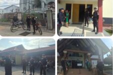Batalyon B Pelopor Brimob Kaltim Amankan Ibadah Minggu di Sejumlah Gereja Kota Samarinda