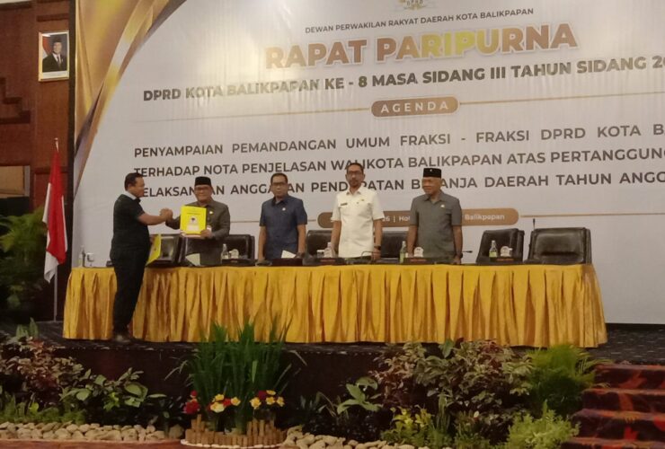 Fraksi Golkar Apresiasi WTP ke-13 dan Pertumbuhan Ekonomi Balikpapan 9,32 Persen