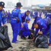 Ditpolairud Polda Kaltim Peduli Lingkungan, Gelar Aksi Bersih Pantai Wujudkan Pesisir ASRI