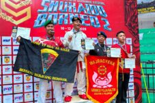 Personel Brimob Polda Kaltim Raih Dua Medali Perunggu di Kejuaraan Karate Shukaido Borneo 2 Open Tournament
