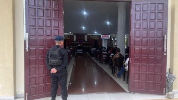 Wujudkan Toleransi, Kompi 1 Batalyon C Pelopor Brimob Kaltim Amankan Ibadah Gereja di Balikpapan Utara