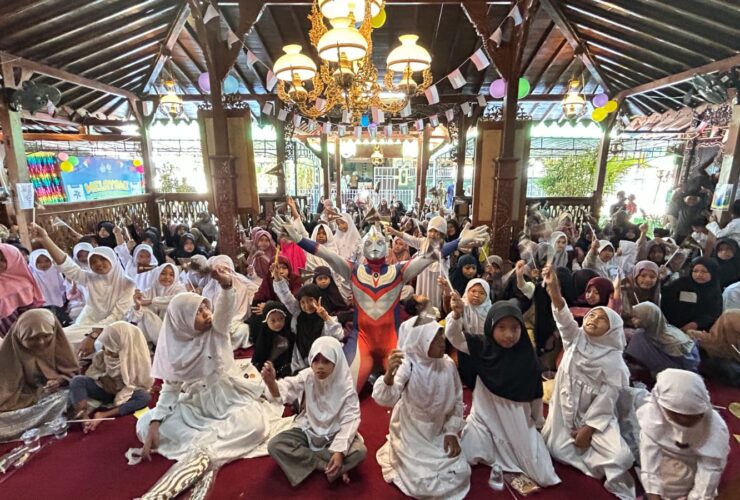 Pendopo Iman Hadirkan Kebahagiaan bagi 200 Anak Yatim, Ust. Umaier Khaz Ajak Masyarakat Tebar Kepedulian