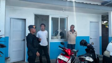 Patroli Brimob Amankan Aset Polri di Kutai Barat, Situasi Kondusif