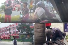 Sempat Kabur dan Melawan, Pengamen di Simpang TL Perumnas Balikpapan Ditertibkan Satpol PP