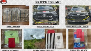 Polda Kaltim Sita Aset Bandar Narkoba Rp Miliaran, Uang Tunai Rp1 Miliar dan 13 Hektare Kebun Sawit Disikat dalam Kasus TPPU Perdana