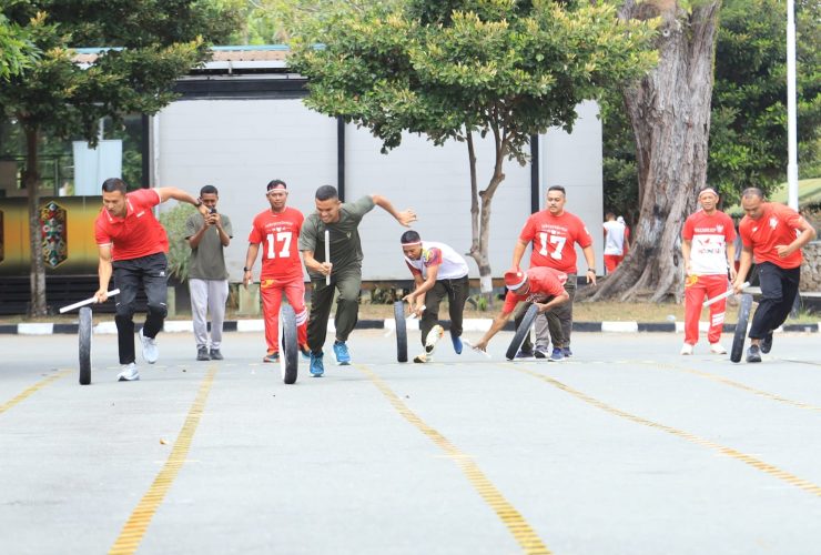 Kodam VI/Mulawarman Semarakkan HUT ke-81 Kemerdekaan RI dengan Beragam Perlombaan