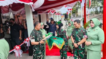 Pangdam VI/Mulawarman Resmikan 62 Rumah Prajurit, Target Renovasi dan Pembangunan Terus Berlanjut