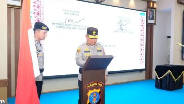 Wujud Penyegaran dan Penguatan Organisasi, Kapolda Kaltim Pimpin Serah Terima Jabatan Dirintelkam