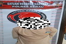 Polres Berau Ungkap Peredaran Sabu di Teluk Bayur, Seorang Pria Diamankan Bersama 7,24 Gram Barang Bukti