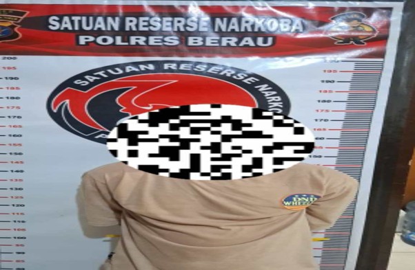 Polres Berau Ungkap Peredaran Sabu di Teluk Bayur, Seorang Pria Diamankan Bersama 7,24 Gram Barang Bukti