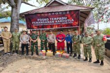 Pastikan Siaga Hadapi Karhutla, Kapolres Paser Cek Posko dan Kondisi Personel
