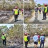Brimob Kaltim Gerak Cepat Padamkan Karhutla di Paser, Api Nyaris Merambat ke Permukiman