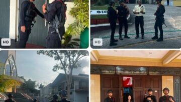 Gegana Brimob Kaltim Patroli Tiga Gereja di Balikpapan, Ibadah Minggu Berlangsung Kondusif