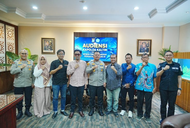 Dorong Informasi Publik yang Berkualitas, Polda Kaltim Bangun Sinergi Bersama Jurnalis