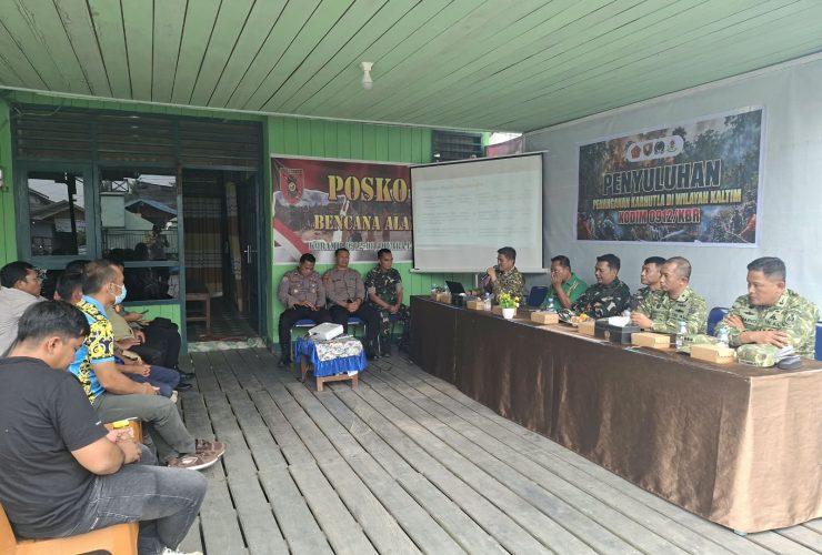 Polres Kutai Barat Perkuat Pencegahan Karhutla Lewat Edukasi dan Sinergi Lintas Instansi