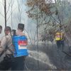 Satgas Aman Nusa II Polres Kubar Sigap Tangani Karhutla di Simpang Raya